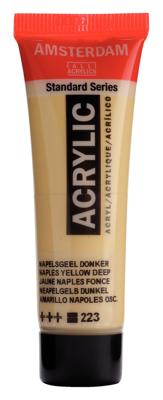 Royal Talens Amsterdam Standard Series Acrylverf Tube 20 ml - Napelsgeel Donker 223