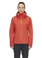 Rab Downpour Light Softshell Jas Dames Red Grapefruit 14/L - thumbnail