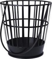 Vuurkorf metaal met hengsel - thumbnail