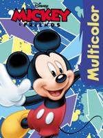 Disney kleurboek Multicolor Mickey 210 x 297 mm 32 kleurplaten - thumbnail