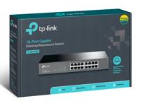 TP-Link tl-sg1016d Rackmount switch, 16 poorten, zonder beheer, desktop - thumbnail