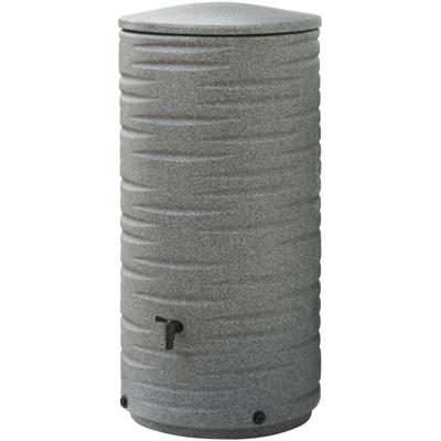 Nature regenton rond 290 liter grijs