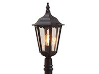 Konstsmide 7215-750 Firenze Staande buitenlamp Spaarlamp E27 100 W Zwart - thumbnail