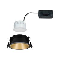 Paulmann 93403 Cole Coin Inbouwlamp LED 6 W Zwart, Goud - thumbnail