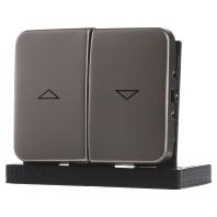 Busch-Jaeger 2CKA001751A1831 Jaloezie-schakelaar Afdekking Brons 1 stuk(s)