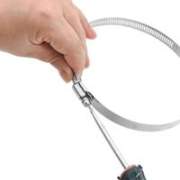 VidaXL Slangklemmen 6 st 91-220 mm roestvrij staal 304 - thumbnail