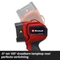 Einhell 4514175 TC-CL 18/350 Li - Solo Power X-Change Handlamp LED-lamp werkt op batterij werkt op Li-ion oplaadbare batterij 5 W 350 lm Aantal meegeleverde - thumbnail