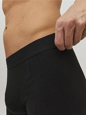 Jack & Jones Boxershorts JACTONE IN TONE Trunks 5-pack Zwart-XXL