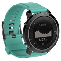 Silicone vervangende polsband voor SUUNTO traverse (mintgroen) - thumbnail