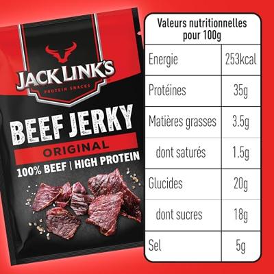 Jack Link&apos;s Beef Jerky Original (12 x 40 g) - thumbnail