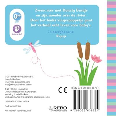Donzig eendje vingerpopboek