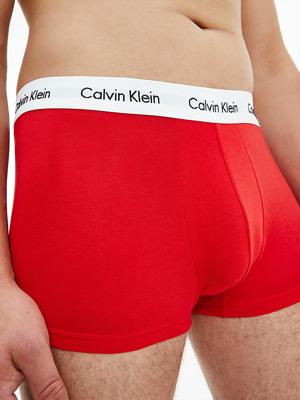 Calvin Klein boxershorts low rise rood-wit-blauw