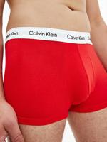 Calvin Klein boxershorts low rise rood-wit-blauw - thumbnail