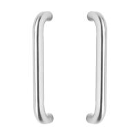 Intersteel Deurgrepen per paar U-vorm 220x65x20 HoH 200mm - RVS - thumbnail