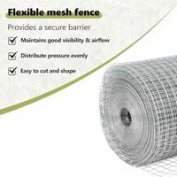 VidaXL Hek met paal zilver 1,5 x 10 m staal - thumbnail