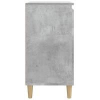 Nachtkastjes 2 st 40x35x70 cm bewerkt hout betongrijs - thumbnail