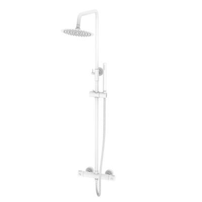 Best Design Best-Design "White" Thermostatische Regendouche-Opbouwset Mat-Wit