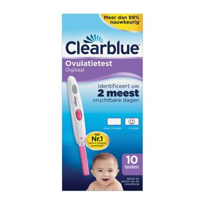 Clearblue Digital Ovulatietest 10 Clearblue Digital Ovulatietest 10