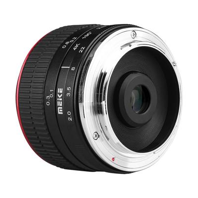 Meike Optics MK fisheye Ultra groothoeklens 6,5 mm f2.0 voor Fuji X