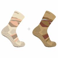 Sportsokken Salomon Out Alps Crew 2 Stuks - Maat: 42-44 - thumbnail