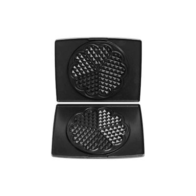 Fritel 142355 Bakplaten Hartjesvorm Aluminium/Zwart