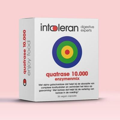 Intoleran Quatrase 10.000 Enzymenmix Capsules Intoleran Quatrase 10.000 Enzymenmix Capsules