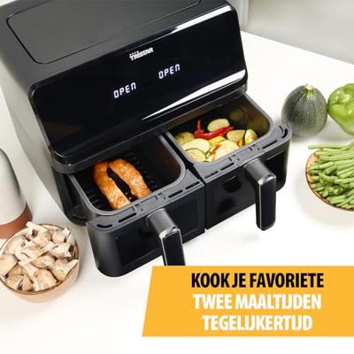 Tristar FR-9040 Airfryer met dubbele mand heteluchtfriteuse