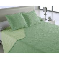Sprei Hosteline VEGAS Groen Bed van 180 (3 Onderdelen) - thumbnail