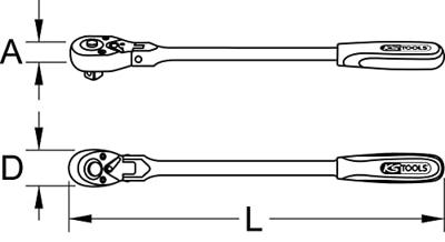 KS Tools 914.1296 9141296 Omschakelratel