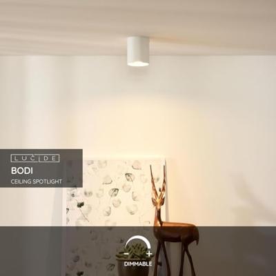 Lucide BODI - Plafondspot - Ø 8 cm - 1xGU10 - Wit