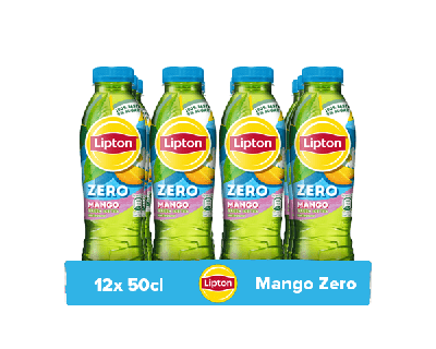 Lipton ice tea green mango zero pet (12x50cl)