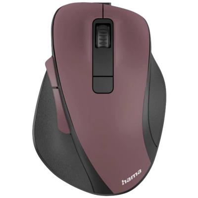 Hama Optische Draadloze Muis 6 Knoppen MW-500 Recharge Accu Ergo. Bordeaux