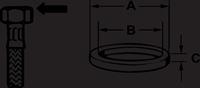 Cornat Dichting Rubber Slang 1/2 10X18 4St - TEC380124 - thumbnail