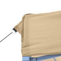 VidaXL Partytent inklapbaar pop-up 292x292x315 cm beige - thumbnail