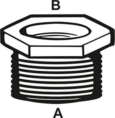 Cornat Messing/Ch Verloopstuk 3/4Mx1/2V - TEC386301 Cornat Messing/Ch Verloopstuk 3/4Mx1/2V - TEC386301
