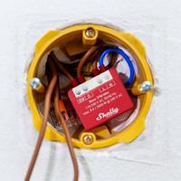 Shelly Qubino z-wave mini module 1 x uitgang, 1 x schakelaar en energiemeting - thumbnail