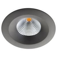 SG LED inbouwspot 7W 2700K 610 lumen grafiet dimbaar UNILED isosafe IP65 904224 slechts 35mm hoog - thumbnail