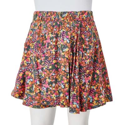Kinderrokje met bloemenprint 92 meerkleurig Kinderrokje met bloemenprint 92 meerkleurig
