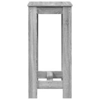 Bartafel 51x50x103,5 cm bewerkt hout grijs sonoma eikenkleurig - thumbnail