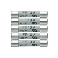 testo 0590 0005 Zekering Multimeterzekering, 5-delige set reservezekeringen 10 A/600 V 1 stuk(s) - thumbnail