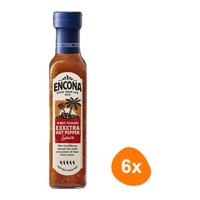 Encona - West Indian Exxxtra Hot Pepper Sauce - 6x 142ml - thumbnail