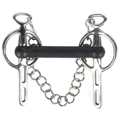 Ideal Liverpoolstang rubber zacht grijs maat:14,5