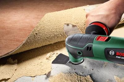 Bosch Groen PMF 220 CE Multitool in koffer incl. accessoiresset - 220W - 0603102001