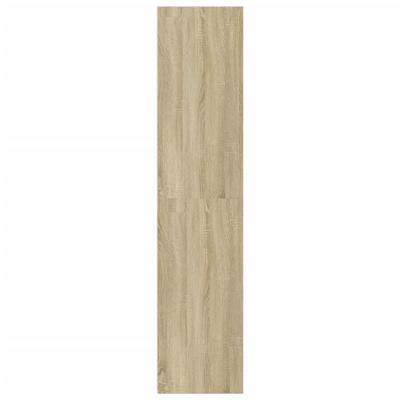 Hoge kast 45x41x185 cm bewerkt hout sonoma eikenkleurig