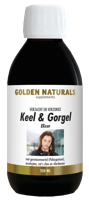 Golden Naturals Keel & gorgel elixer 250 Milliliter - thumbnail