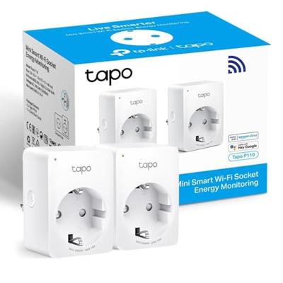 TP-Link Tapo P110 (2-pack) Mini smart wifi-stopcontact schakel stekkerdoos - thumbnail