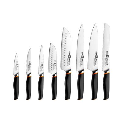 Santoku-mes BRA A198004 Grijs Roestvrij staal - thumbnail