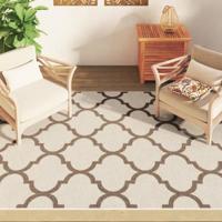 VidaXL Vloerkleed voor binnen buiten laagpolig 160x230 cm meerkleurig - thumbnail