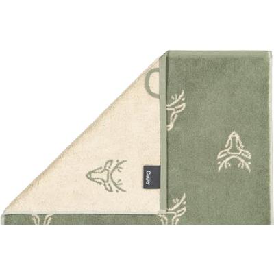 Cawö Cawö Alpenchic Edition 6229 Douchelaken 70x140 groen