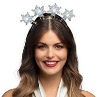 Tiara sneeuwvolkjes ijssterren met licht - thumbnail